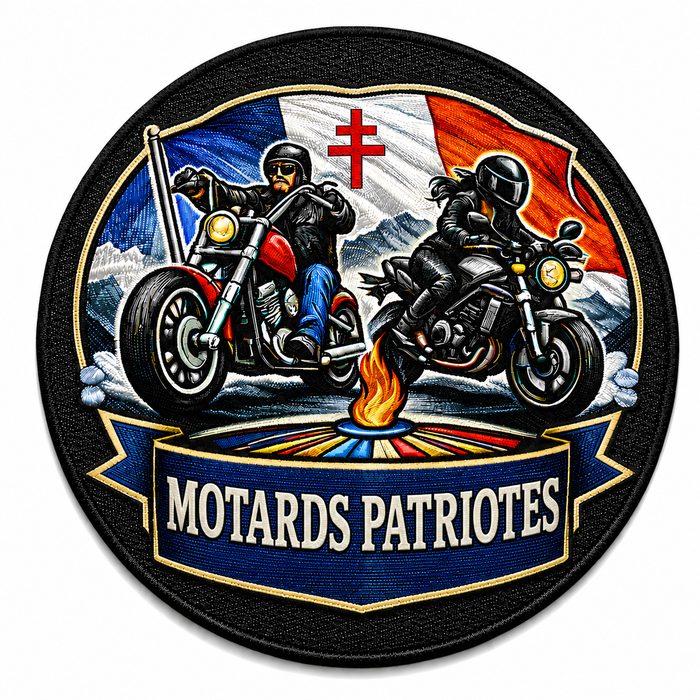 Patch Motards Patriotes